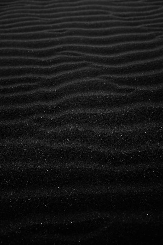 Black sand